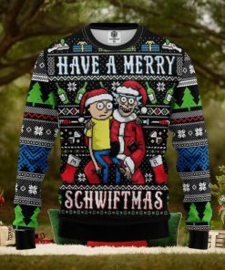 Merry Rick And Morty Ugly Christmas