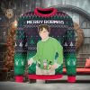 Grumpy Cat Coffee Ugly Christmas Sweater Gift Men Women