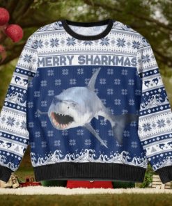 Merry Sharkmas Ugly Sweater
