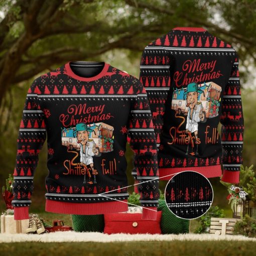 Merry Shitters Full Ugly Funny Ugly Gift Christmas 3D Sweater For Men And Women