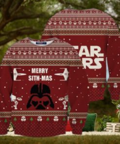 Merry SithMas Knitted Sweater Xmas Christmas Gift Vacation Ugly Christmas Shirt