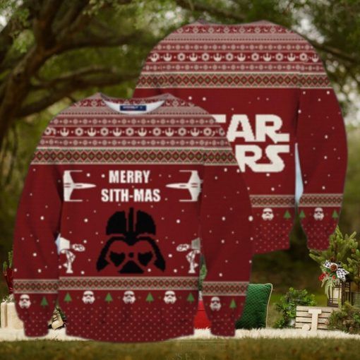 Merry SithMas Knitted Sweater Xmas Christmas Gift Vacation Ugly Christmas Shirt