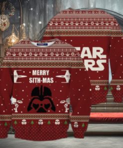 Merry SithMas Knitted Sweater Xmas Christmas Gift Vacation Ugly Christmas Shirt