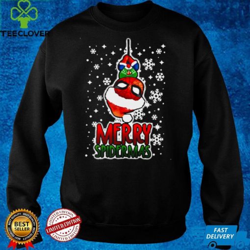 Merry Spidermas Christmas Sweater Shirt