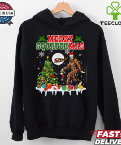 Merry Squatchmas Christmas Tree Santa Bigfoot Sasquatch T Shirt Recovered 1 Merry Squatchmas Christmas Tree Santa Bigfoot Sasquatch T Shirt Recovered