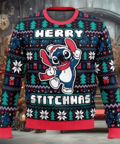 Merry Stitchmas Funny Stitch Christmas Sweater
