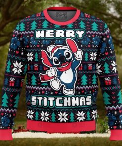 Merry Stitchmas Funny Stitch Christmas Sweater