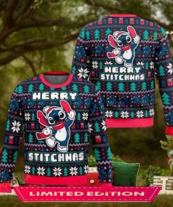 Merry Stitchmas Stitch Ugly Christmas Sweater