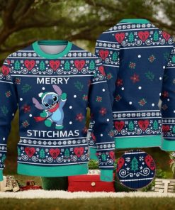 Merry Stitchmas Stitch Ugly Sweater Christmas