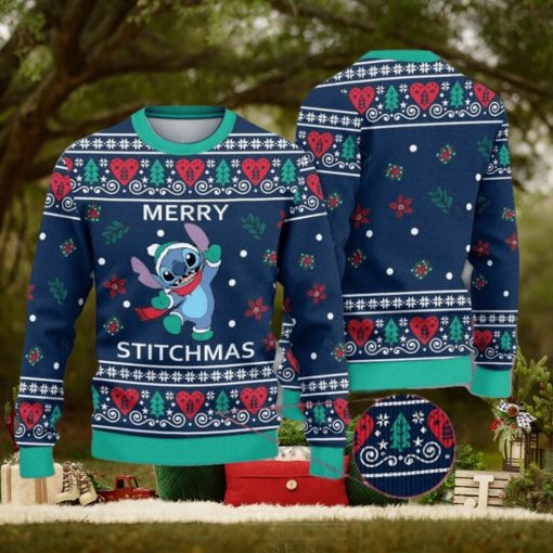 Merry Stitchmas Stitch Ugly Sweater Christmas