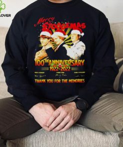 Merry Stoogemas 100th Anniversary 1922 – 2022 Thank You For The Memories Christmas Shirt
