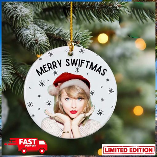 Merry Swiftmas 2024 Fan Gifts I’m A Swifty Swiftie The Eras Tour Ornament