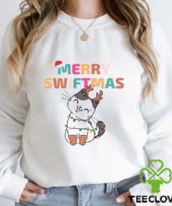 Merry Swiftmas Christmas Cat Shirt