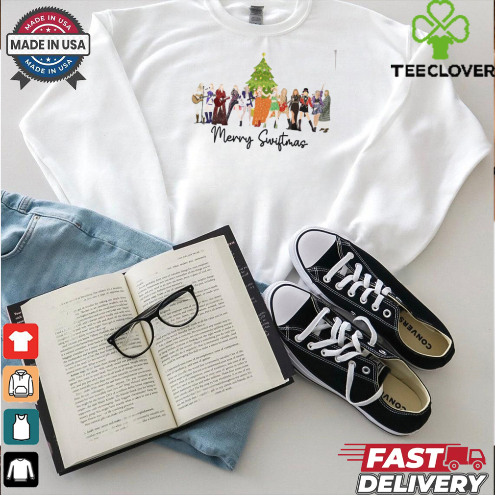 Merry Swiftmas Era Sweatshirt, Taylor Swift Inspired Christmas Sweater Merry Swiftmas Era Sweatshirt, Taylor Swift Inspired Christmas Sweater