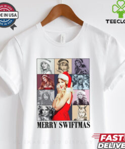 Merry Swiftmas Taylor Swift Christmas Sweatshirt, Festive Swiftie Holiday Sweater 3 Merry Swiftmas Taylor Swift Christmas Sweatshirt, Festive Swiftie Holiday Sweater