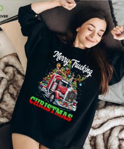 Merry Trucking Christmas Christmas Trucker Classic T Shirt