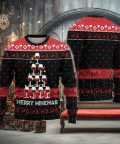 Merry Winemas Ugly Sweater