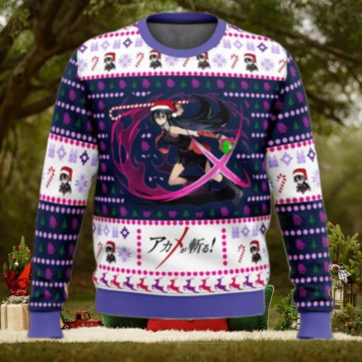 Merry Xmas Akame Ga Kill Ugly Christmas Sweater