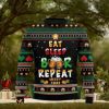 Merry Xmas Eat Sleep Beer And Repeat Awesome Gift For Christmas Ugly Christmas Sweater