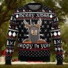 Cleveland Indians Ugly Christmas Sweater Tree Santa Hat Car For Fans Gift Familys Holidays