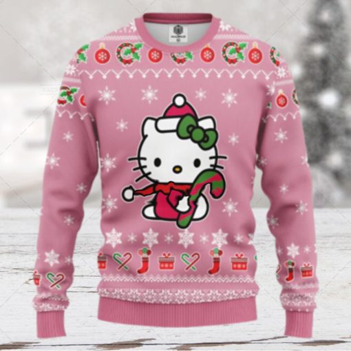 Merry Xmas Hello Kitty Gifts  Cute Hello Kitty Ugly Christmas Sweater