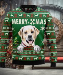 Merry Xmas Labrador Retriever Ugly Christmas Sweater