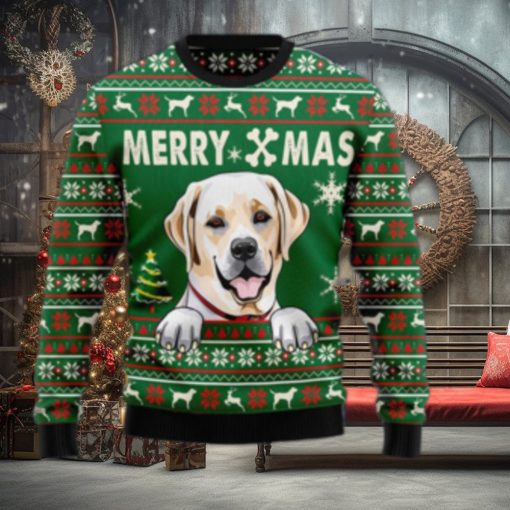 Merry Xmas Labrador Retriever Ugly Christmas Sweater