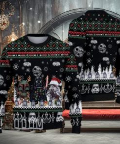 Merry Xmas Movies Star Wars Ugly Christmas Sweater