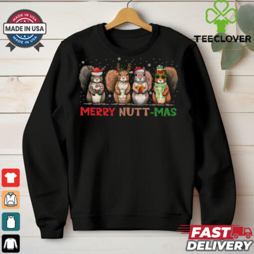 Merry nutt mas christmas shirt