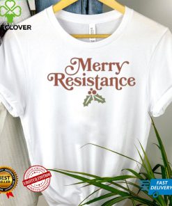 Merry resistance Christmas women’s rights feminist Christmas shirt