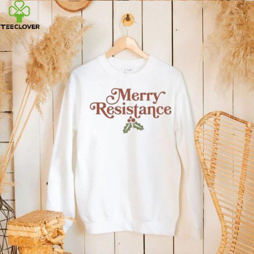 Merry resistance Christmas women’s rights feminist Christmas hoodie, sweater, longsleeve, shirt v-neck, t-shirt