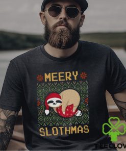 Merry slothmas sloth christmas ugly sweater pattern christmas png shirt digital t shirt designs for sale