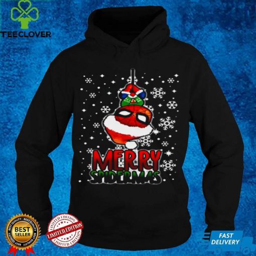 Merry spidermas hoodie, sweater, longsleeve, shirt v-neck, t-shirt