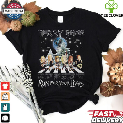 Merry xmas run for your lives christmas shirt