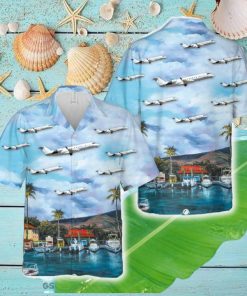 Mesa Airlines Bombardier CRJ 200LR Hawaiian Shirt