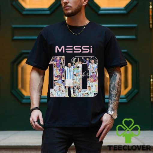 Messi 10 Miami FC Black 2023 signature shirt