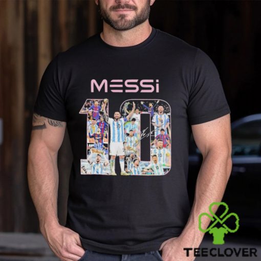 Messi 10 Miami FC Black 2023 signature shirt