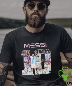 Messi 10 Miami FC Black 2023 signature shirt