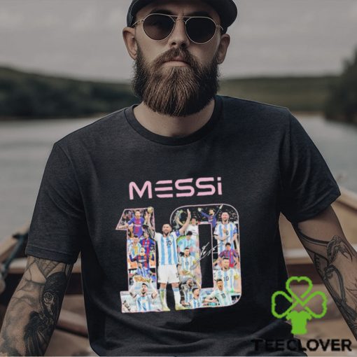 Messi 10 Miami FC Black 2023 signature shirt