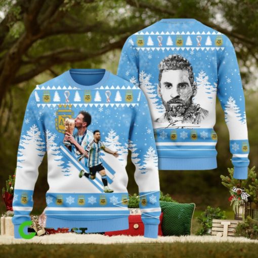 Messi Champion Ugly Sweater