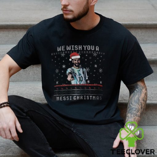 Messi Christmas Argentina Gift For Fan T Shirt