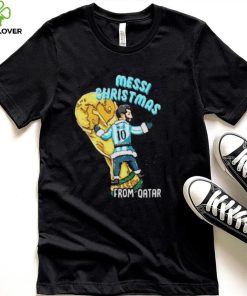 Messi Christmas From Qatar Lionel Messi T Shirt