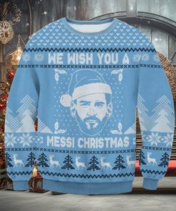 Messi Merry Christmas Ugly Sweater