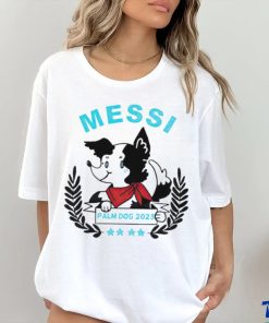 Messi palm dog 2023 shirt