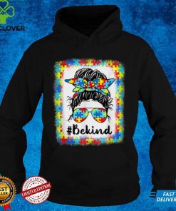 Messy Bun Be Kind Autism Awareness Women Girls Mom Gifts T Shirt 1 Messy Bun Be Kind Autism Awareness Women Girls Mom Gifts T Shirt