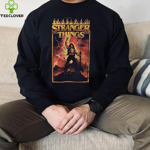 Metal Dude Eddie From Stranger Things 4 TShirt Eddie Muson Vintage Shirt