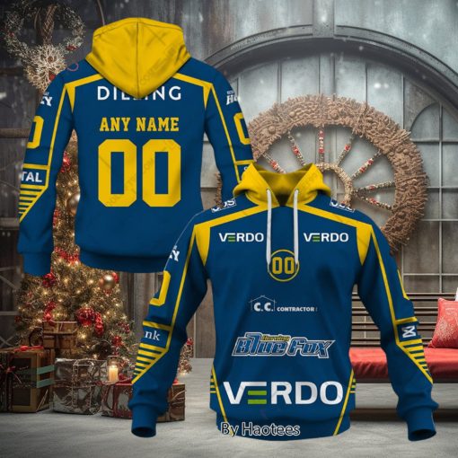 Metal Ligaen Herning Blue Fox Home Jersey 2324 Style Hoodie, T Shirt, Zip Hoodie, Sweathoodie, sweater, longsleeve, shirt v-neck, t-shirt