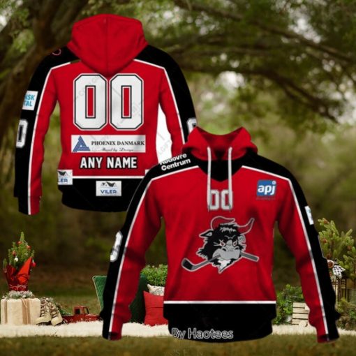 Metal Ligaen Rodovre Mighty Bulls Home Jersey 2324 Style Hoodie, T Shirt, Zip Hoodie, Sweatshirt