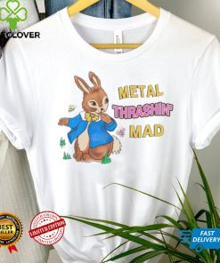 Metal Thrashin’ Mad Bunny Shirt