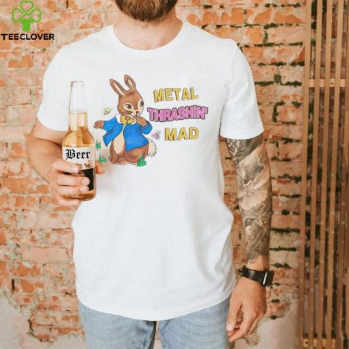 Metal Thrashin’ Mad Bunny Shirt